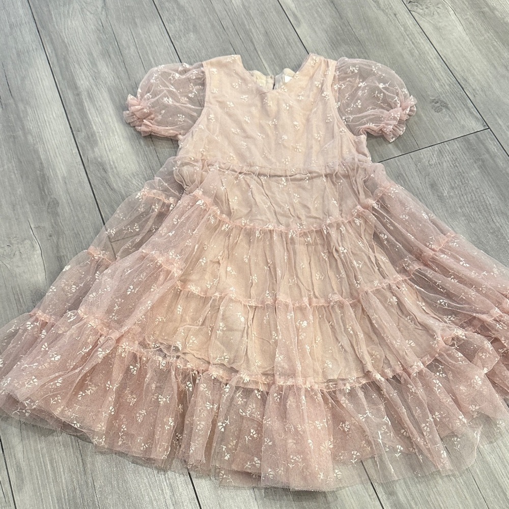 Noralee Blush Tulle Dress